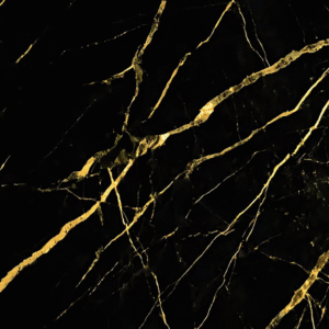 Midnight Gold – 280×122 cm (3 mm Dikte) | PVC Wandpanelen